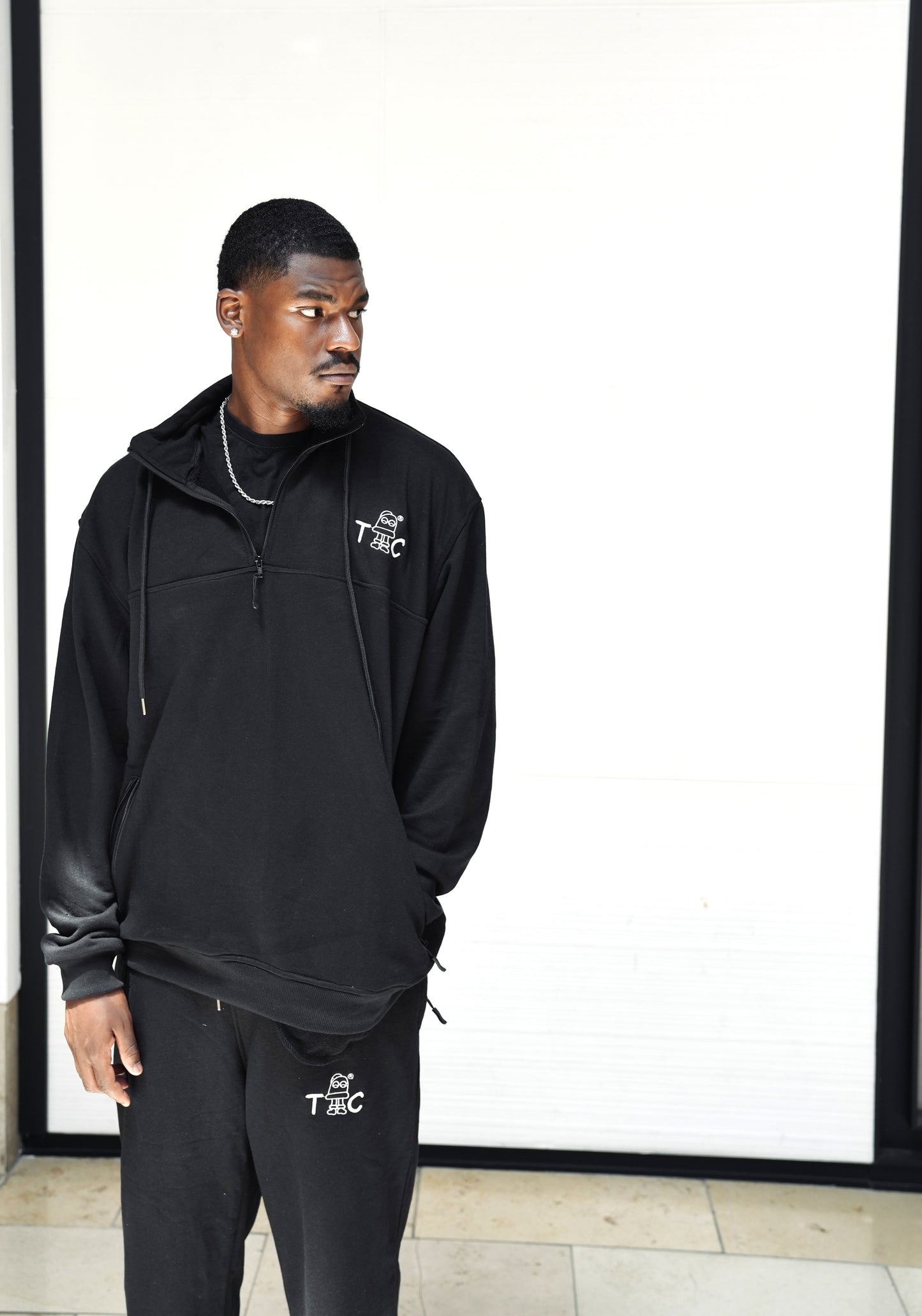 'TIC' Luxe Terry QtrZip Set